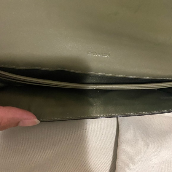 Coach Saffiano Leather Wallet - Picture 9 of 12